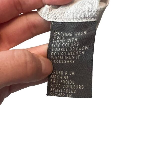 Jones New‎ York cotton and linen blend short sleeve shirt - Picture 6 of 9